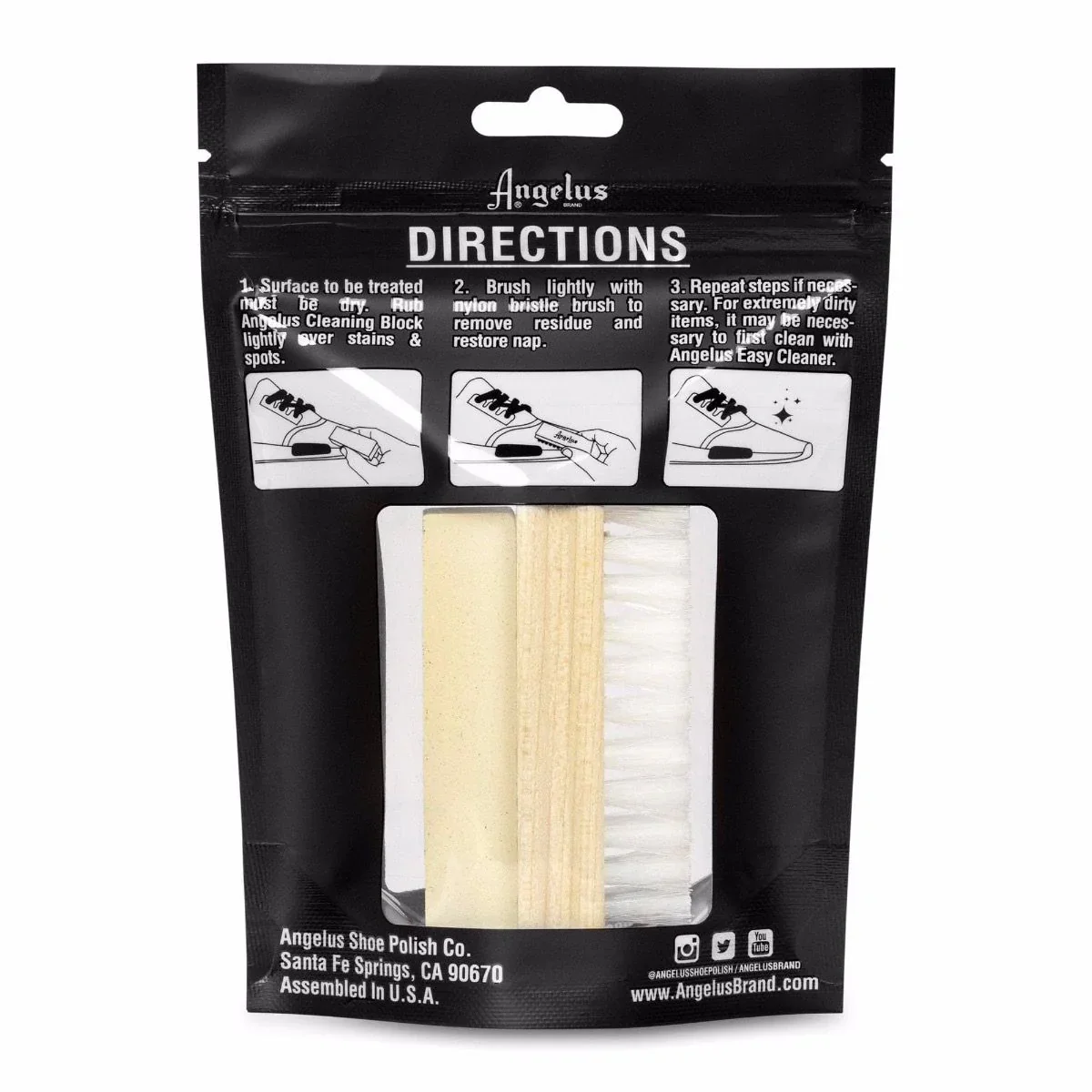 Set Pulizia Camoscio e Nubuk Angelus Suede and Nubuck kit - immagine 3