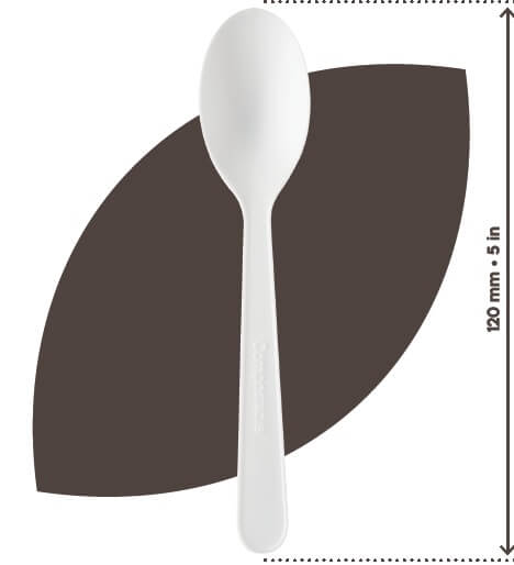Cucchiaini cpla biodegradabili e compostabili pz. 50