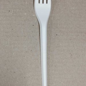 Forchetta in PLA cristallizzato (cpla) biodegradabile e compostabile pz. 100